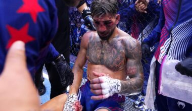 Mangled lia Topuria Transported To Hospital After UFC Freedom 250