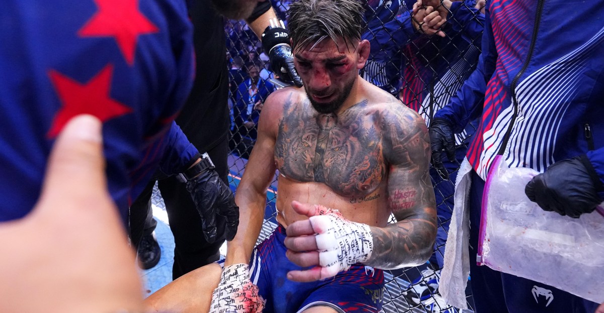 Mangled lia Topuria Transported To Hospital After UFC Freedom 250