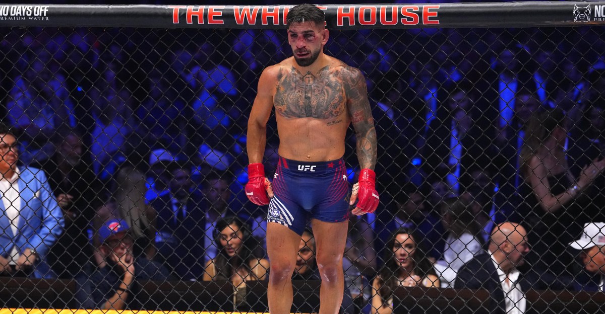Justin Gaethje’s coach reveals mistake Ilia Topuria made at UFC White House