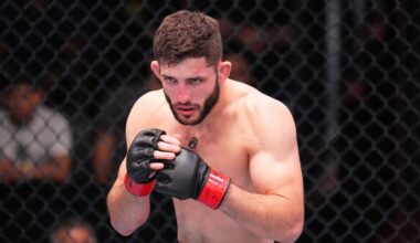 Christian Strong told The Ultimate Fighter 34 producers he’d fight ‘with one f*cking leg’ to stay on show