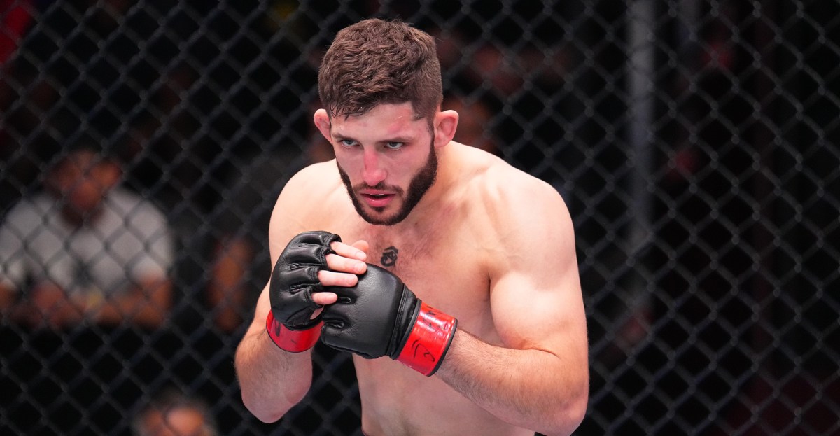 Christian Strong told The Ultimate Fighter 34 producers he’d fight ‘with one f*cking leg’ to stay on show