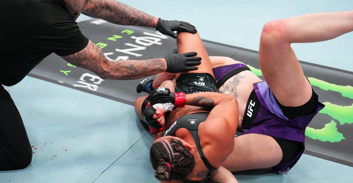 Video: Bia Mesquita scores first-round comeback armbar at UFC Vegas 119