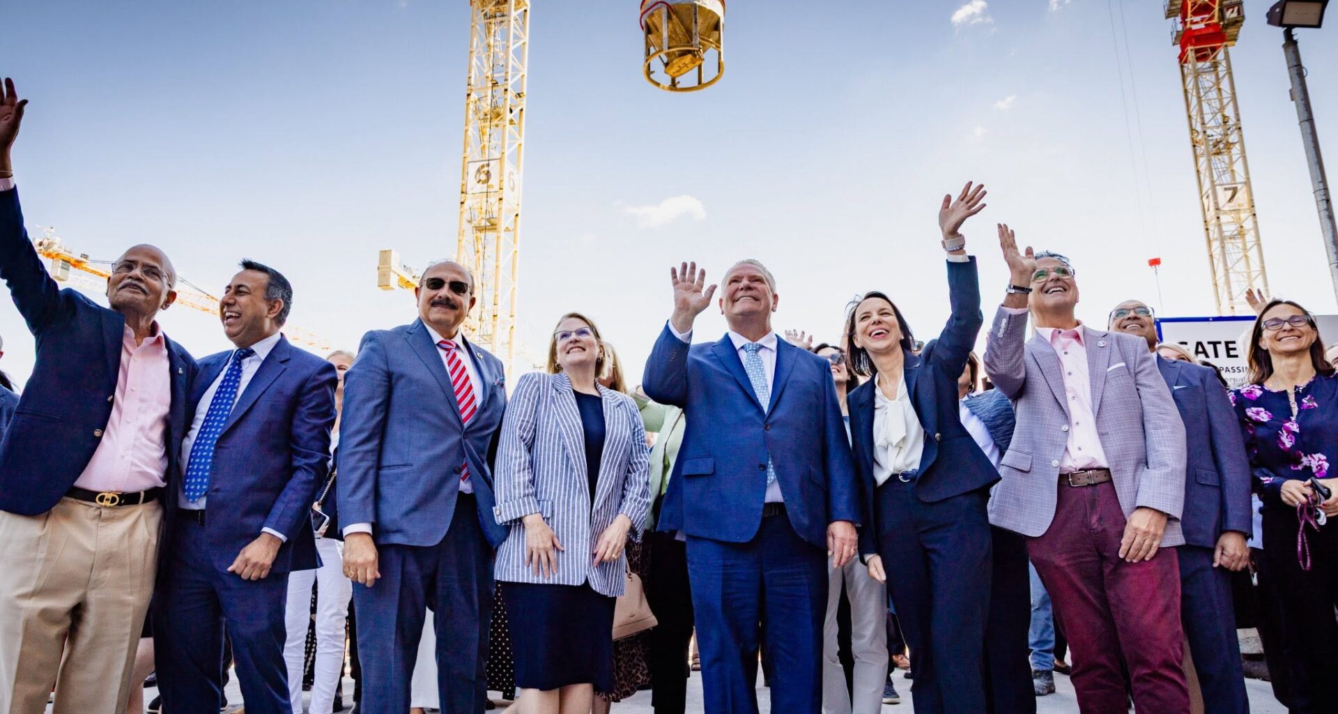 Trillium Health Partners marks major milestone laying the foundation at Mississauga’s future hospital