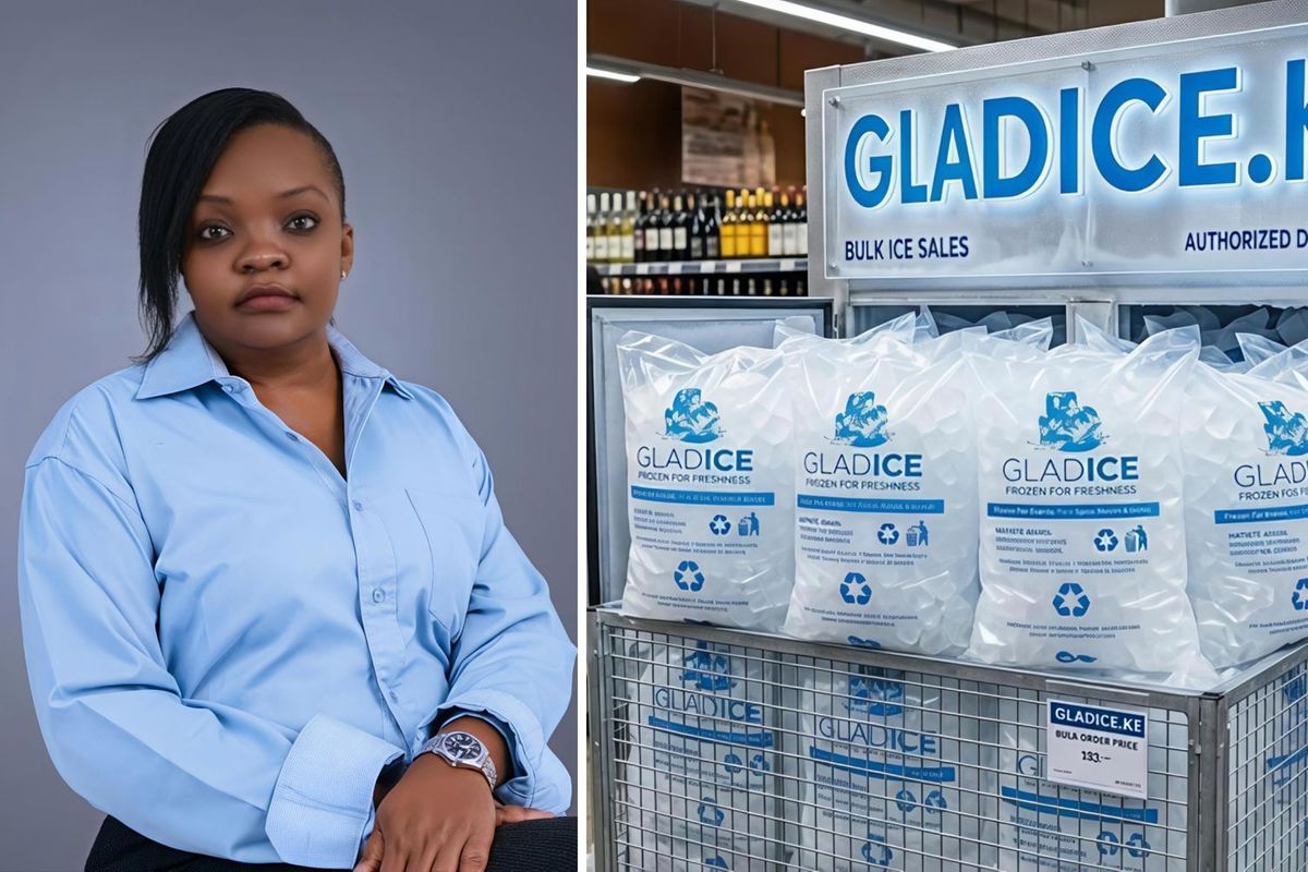 How a Kenyan entrepreneur turned ice cubes into a six-figure monthly business