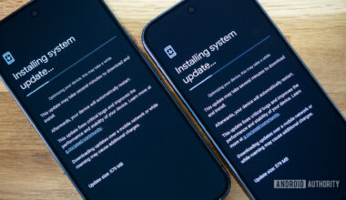 google pixel 10 pro and pro xl installing system update