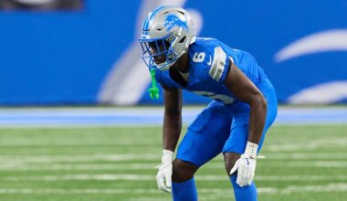 Lions CB Terrion Arnold arrested on eight felony counts that carry possible life sentence 