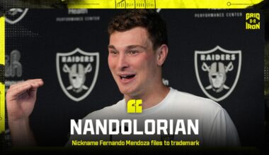 Raiders' Fernando Mendoza Files for 'Nandolorian' Trademark Ahead of Rookie NFL Season