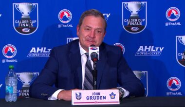 John Gruden on the Chicago head coach’s comment that his players might have a read on Artur Akhtyamov after Game 4: “Artie doesn’t understand English anyway, so it doesn’t matter… He has no idea what he is saying”