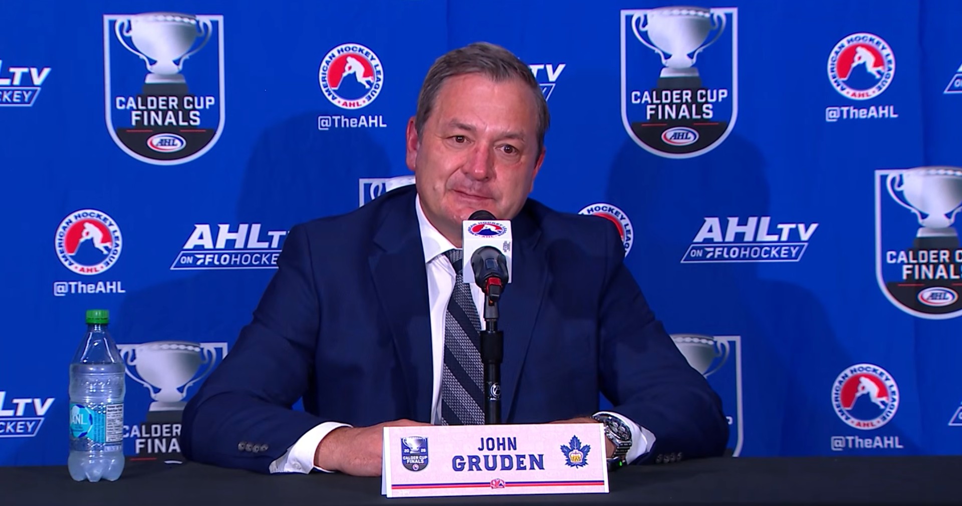 John Gruden on the Chicago head coach’s comment that his players might have a read on Artur Akhtyamov after Game 4: “Artie doesn’t understand English anyway, so it doesn’t matter… He has no idea what he is saying”