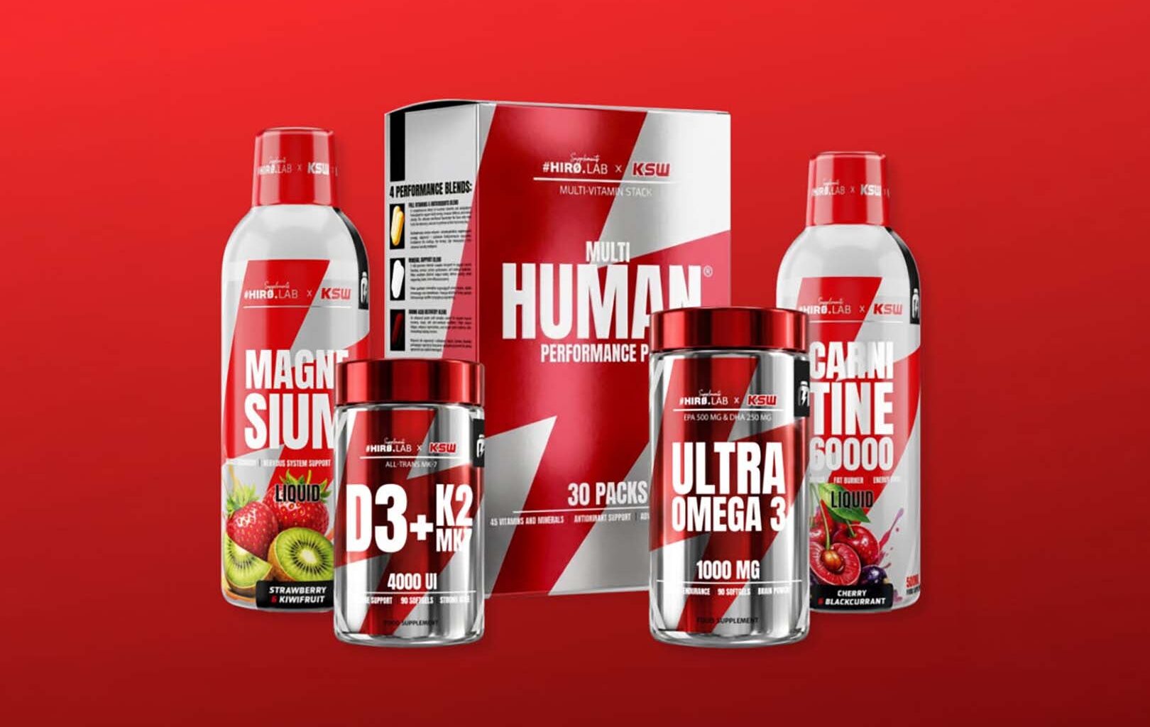 Hiro Lab and KSW's special edition series of supplements