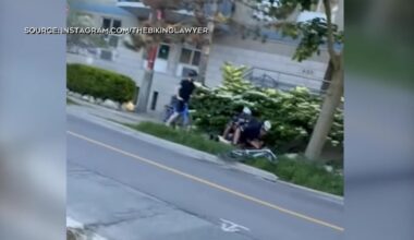 Concerns over video showing cyclists tackled by Toronto police officers – CP24
