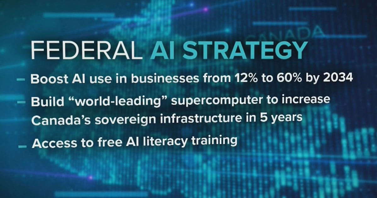 CTV National News: Ottawa unveils ‘AI for All’ plan, but security concerns remain – CP24
