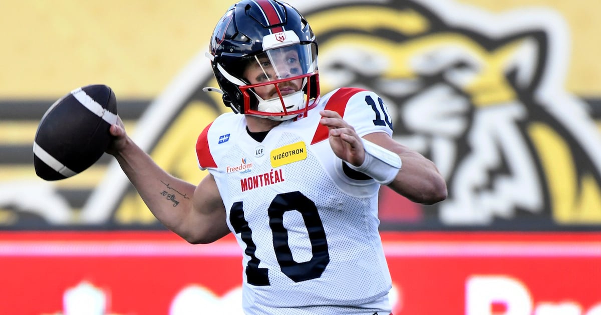 'He's an elite quarterback': Alexander impresses in opener, guides Als to comeback win – TSN