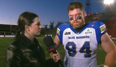 Blue Bombers DT Ceresna explains Winnipeg's second-half adjustments – TSN