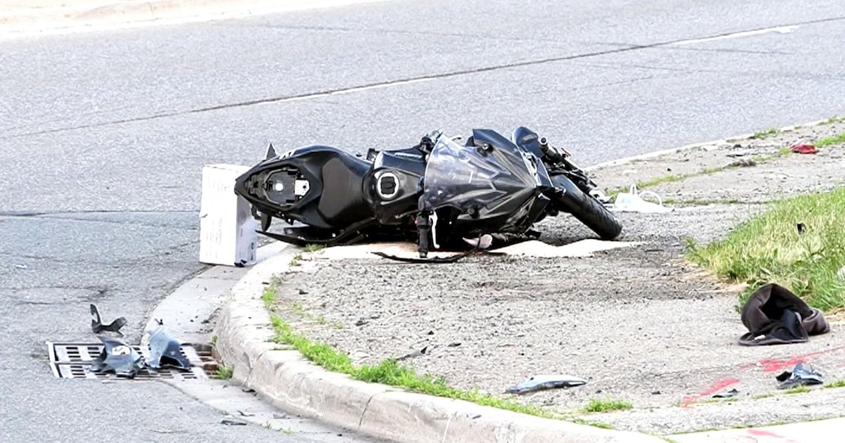 Motorcyclist in critical condition after collision in Brampton – CP24