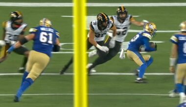 'Winnipeg has life' - Wilson fights his way into the end zone for a Bombers touchdown – TSN