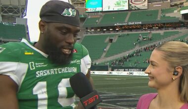 Emilus: Win over Lions 'put the cherry on top' after watching Grey Cup banner go up – TSN
