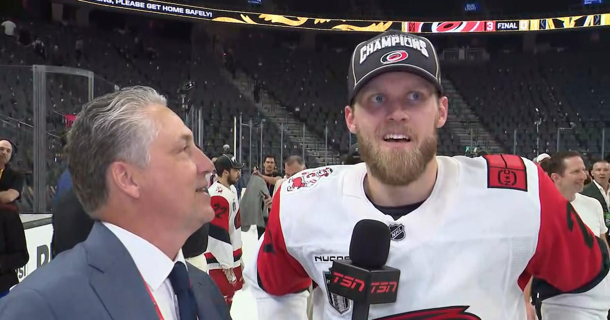 Ehlers shouts out the Jets after Cup win: 'Winnipeg, they have a little part in this' – TSN
