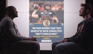 'Committed to the game': Rourke chats returning to CFL and the weight his words carry – TSN