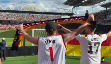Germany fans erupt after World Cup comeback in Toronto – CP24