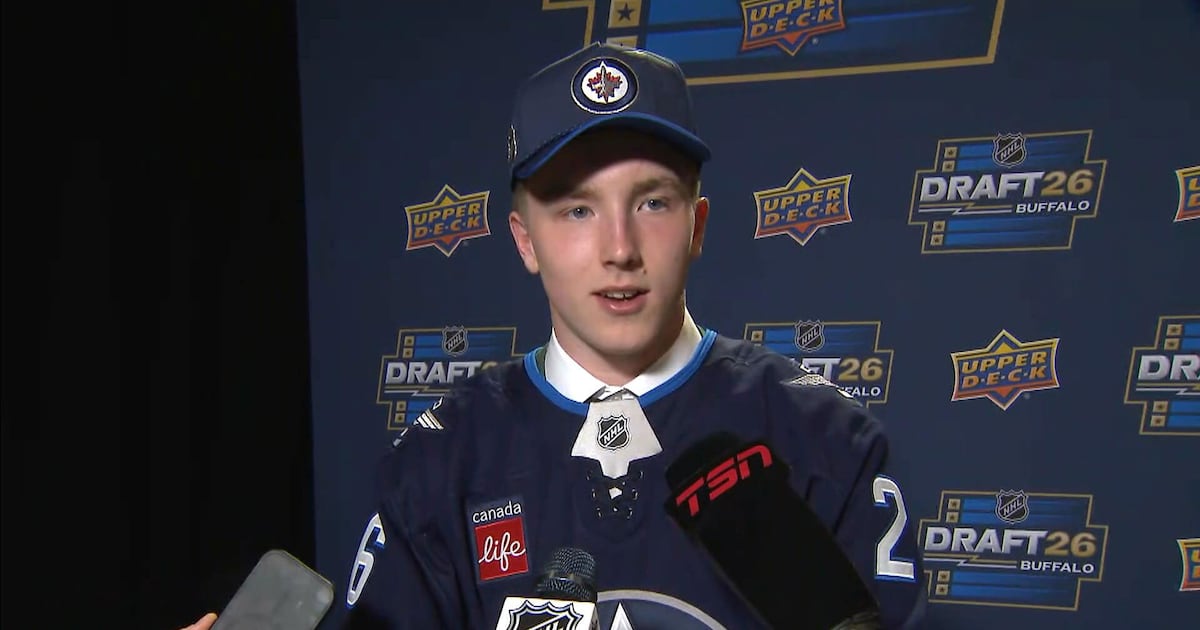 'Super special': Bjorck chats being drafted by the Winnipeg Jets – TSN