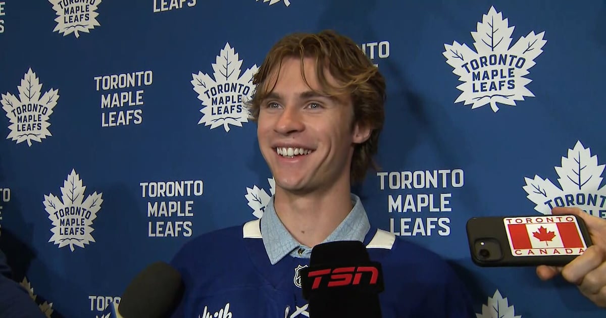 McKenna motivated to prove himself, not scared of pressure: 'Nothing I'm not ready for' – TSN