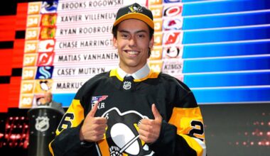 Penguins reunite Ruck twins at NHL Draft; Flames draft Jarome Iginla's son Joe – TSN