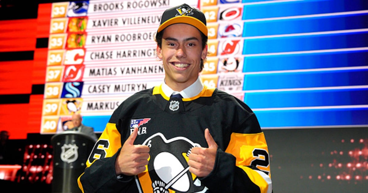 Penguins reunite Ruck twins at NHL Draft; Flames draft Jarome Iginla's son Joe – TSN