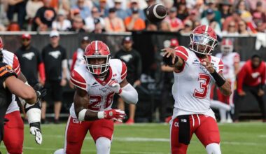 CFL: Stampeders 41, Lions 33 – TSN