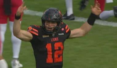 'What an effort by Jackson!': Lions take the lead late in first half – TSN