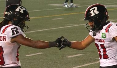 Must See: White makes great grab to get Redblacks back within a score – TSN