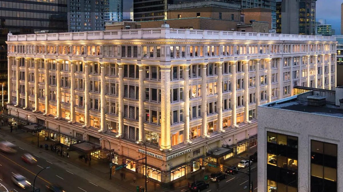 Onni Group Buying Vancouver Hudson's Bay Building For $112.5M