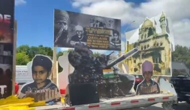 Khalistani activists parade child “martyrs” and depict assassinations