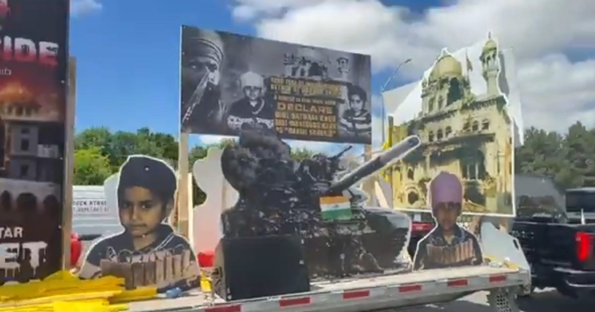 Khalistani activists parade child “martyrs” and depict assassinations