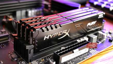 64GB of DDR4 HyperX RAM