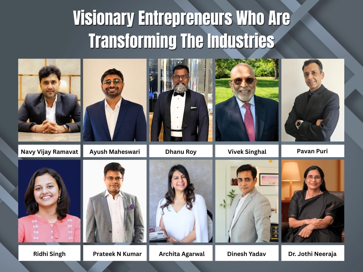 Visionary entrepreneurs who are transforming the industries