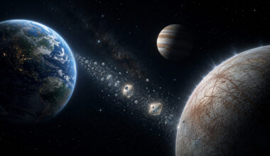 Could Earth Have Seeded Life to Jupiter's Icy Moon Europa on Tiny Grains of Dust?