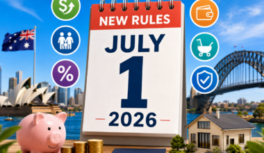 Australia July 1 Rule Changes 2026