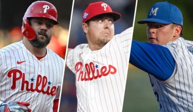Phillies notes: Schwarber at first, Keller to IL, prospects jump – NBC Sports Philadelphia
