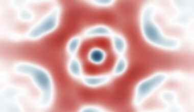 Quantum mechanics defies classical intuition, most famously through Schrödinger’s cat, where systems exist in superpositions of opposing states. Such superpositions are central to quantum technologies. Quantum ‘cat’ states have been realized in harmonic oscillators, but implementations were largely limited to Fock, displaced, or Gottesman-Kitaev-Preskill states. A different class of macroscopic superpositions, where an oscillator is squeezed along orthogonal axes so that its positional variance is simultaneously larger and smaller than the Heisenberg limit, was proposed previously but remained unrealized. Saner et al. introduce a trapped-ion hybrid spin-oscillator system enabling an experimental realization of these ‘siblings’ of Schrödinger’s cat. Image credit: Saner et al., doi: 10.1103/k1xk-yt42.