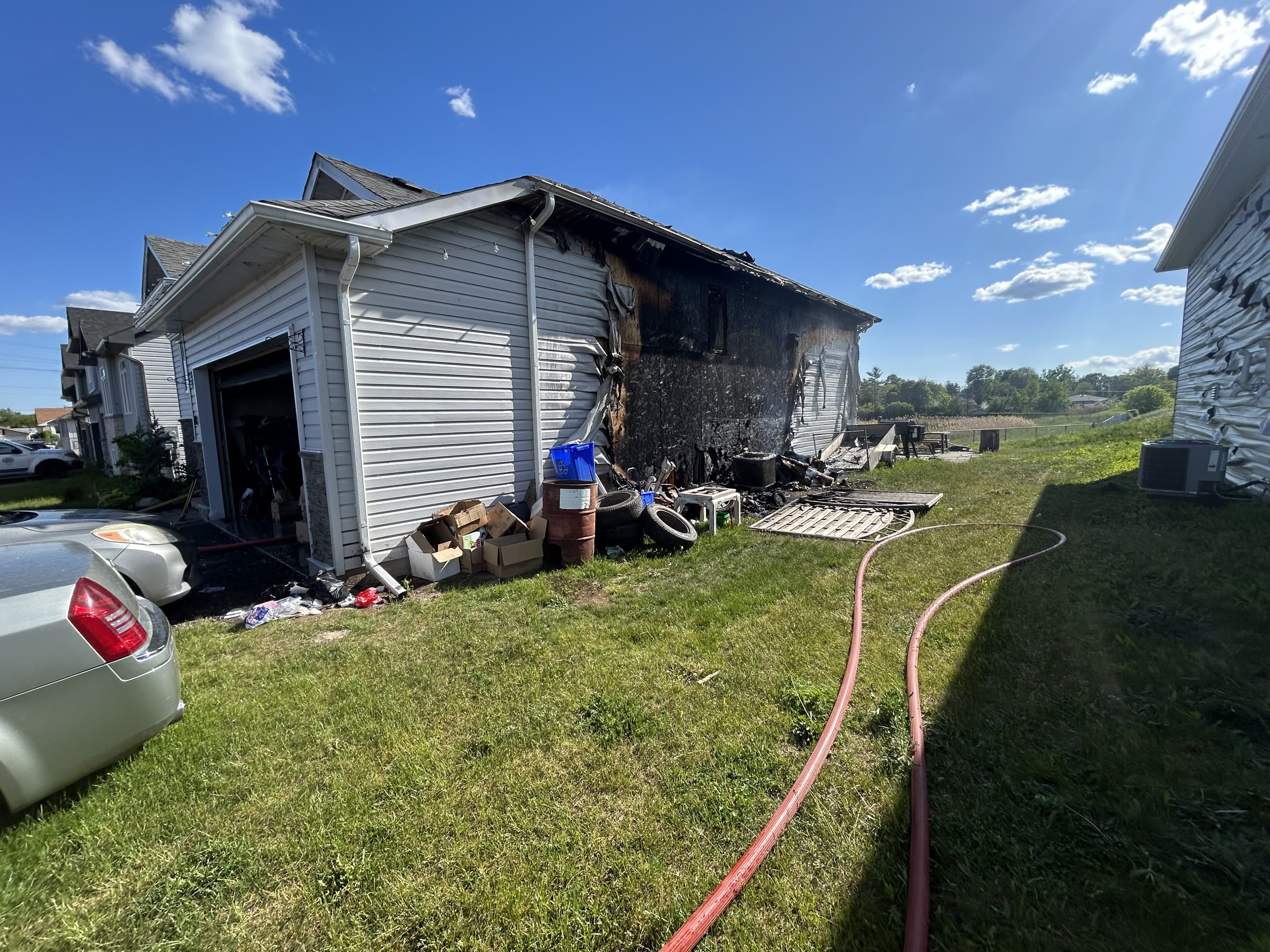 Fire on Summit Crescent