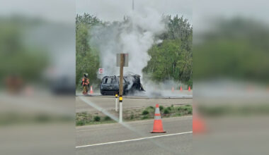 Westbound Highway 16 closed east of Edmonton due to multi-vehicle collision