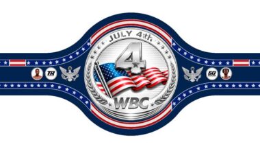 The WBC presents the historic "Independence Belt" to celebrate 250 years of the United States in a grand Top Rank event