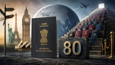 Why India, among largest economies, doesn’t rank in top 50 world’s most powerful passports