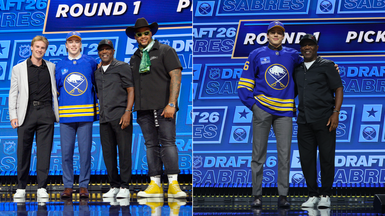 Sabres select Rudolph, Morozov to close out busy week at NHL Draft