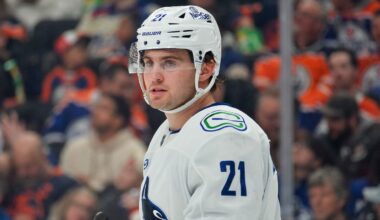 Hoglander traded to Predators by Canucks for draft pick