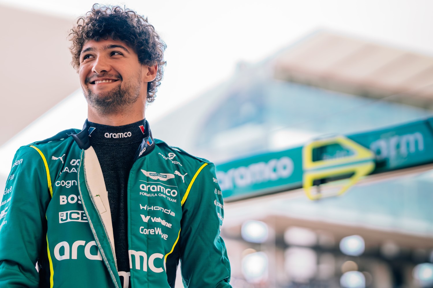 Aston Martin F1 team Reserve driver American Jak Crawford. Image supplied by Aston Martin