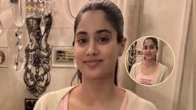 'Peddi' actress Janhvi Kapoor's picture in nightsuit with a cheeky caption goes viral: 'If lost, please return to Shikhar Pahariya'