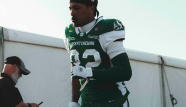 ‘I don’t think there’s a defence who wants to go against us’: Jaylen Johnson excited by Saskatchewan Roughriders offence after 594-day layoff | GX94 Radio - Now That's Country!