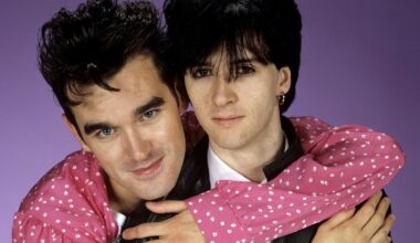 Morrissey And Johnny Marr of The Smiths